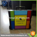 Alibaba wholesale collapsible plastic shopping cart